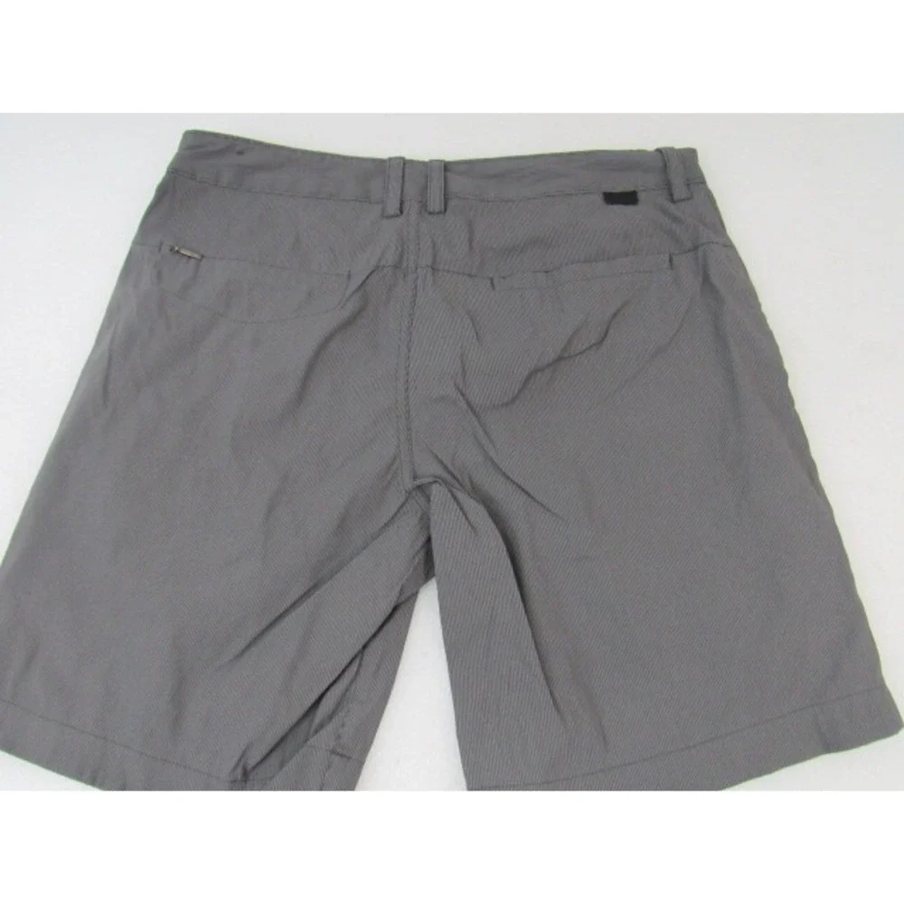 Recent‎ The North Face Men's Gray Thin Stripe Logo Nylon Shorts Size 34